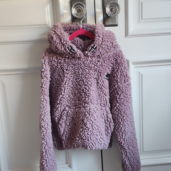 New Balance Kids' Lavender Sherpa Hoodie